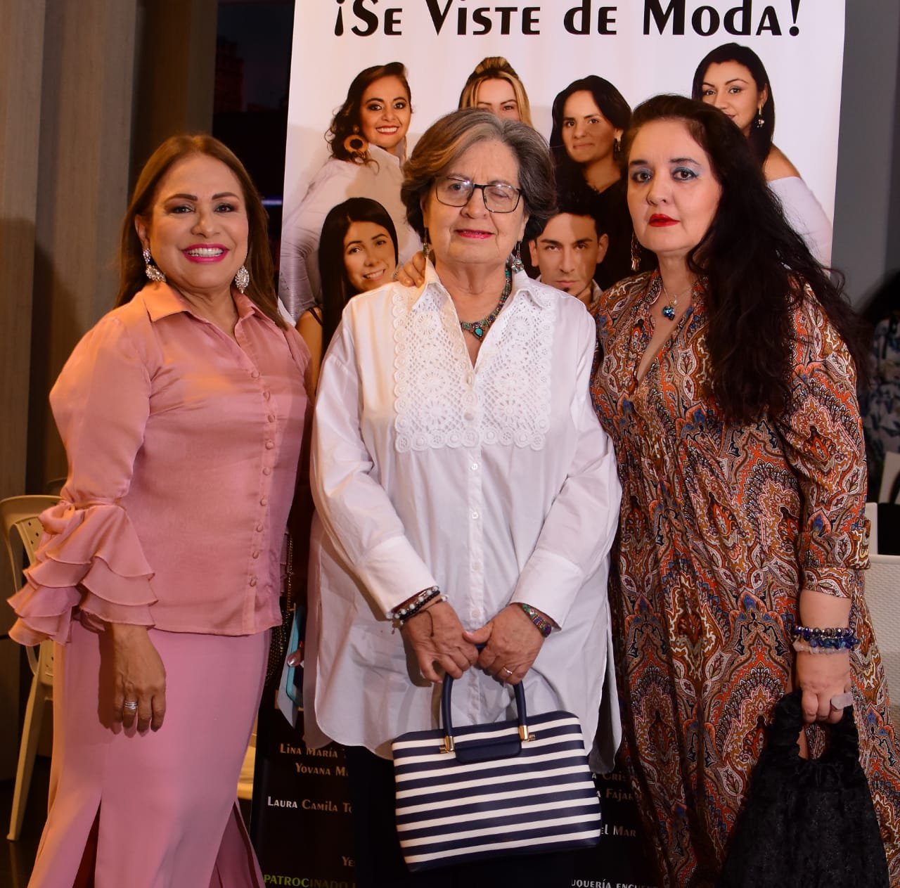 Miriam Rodríguez, Nercy Peña y Mónica Sánchez.